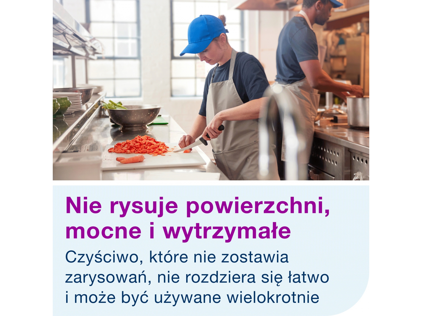 Ściereczki do szorowania Tork 450150 2w1 Opak. 45 listków
